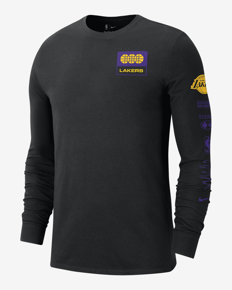 Los Angeles Lakers Essential Nike Men's NBA Long-Sleeve T-Shirt - 1