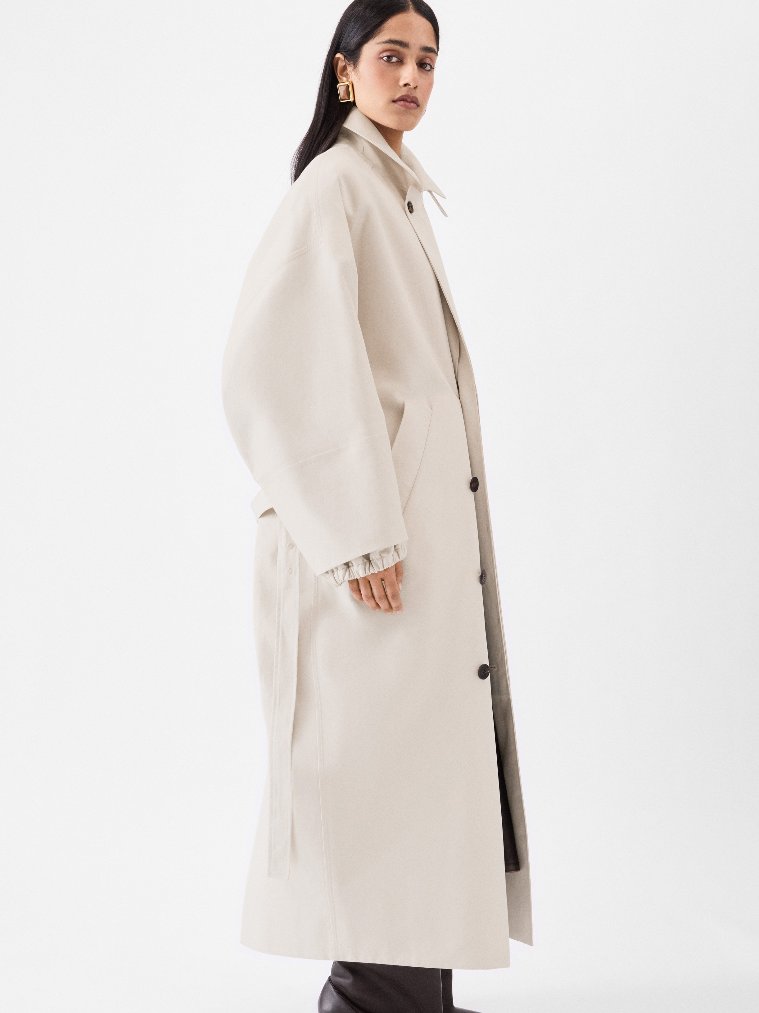 The Trapezi trench coat - 4