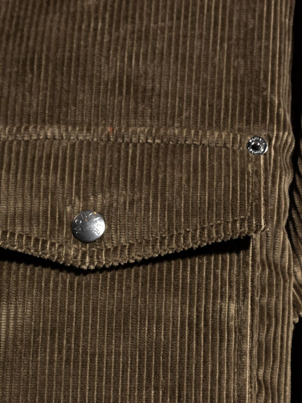 corduroy buttoned jacket - 5