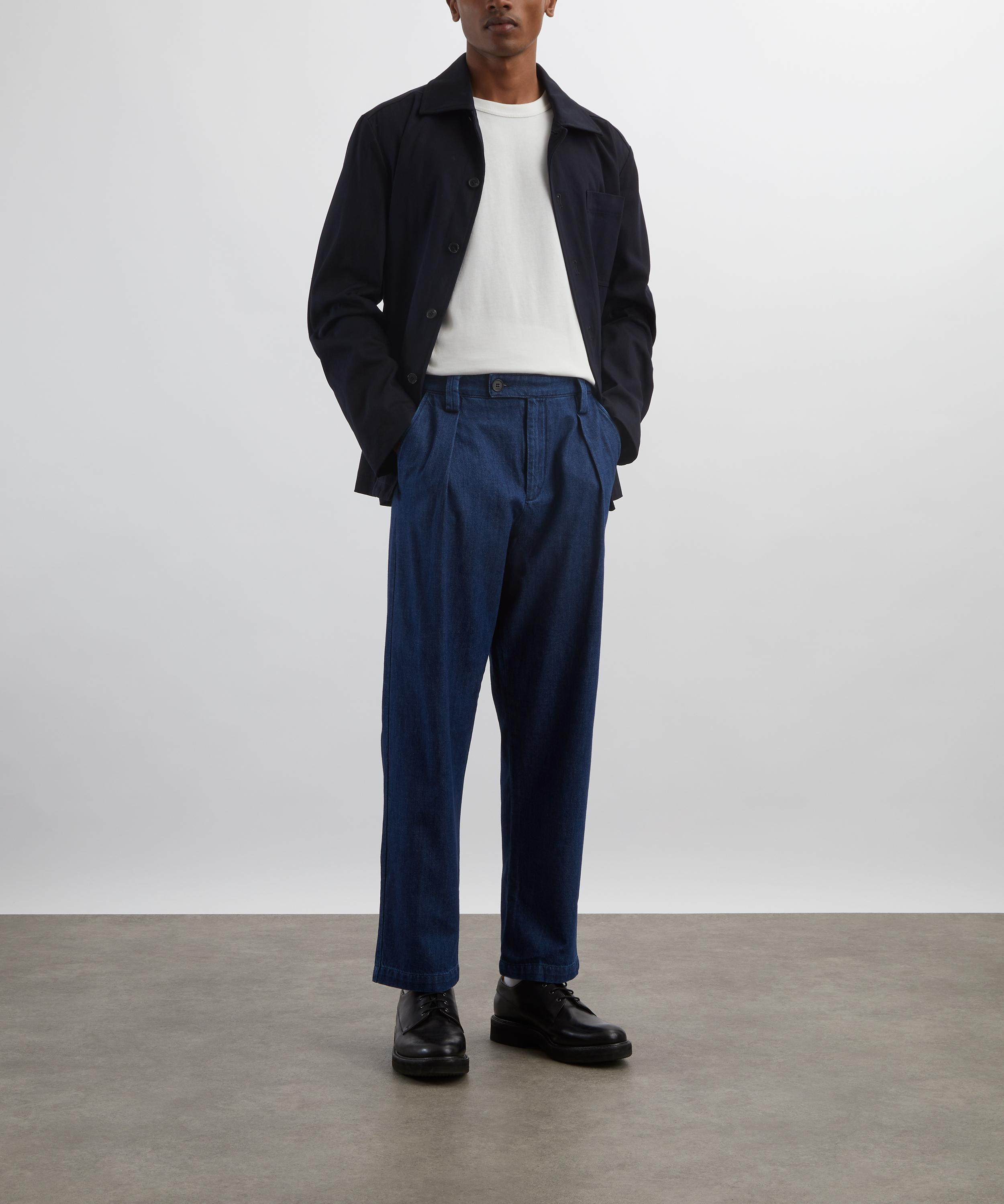 Renato Wide-Leg Tapered Jeans - 2
