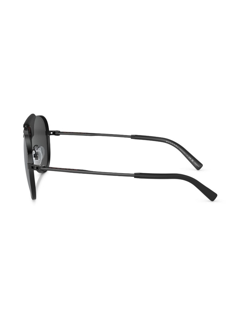 pilot-frame tinted-lenses sunglasses 3