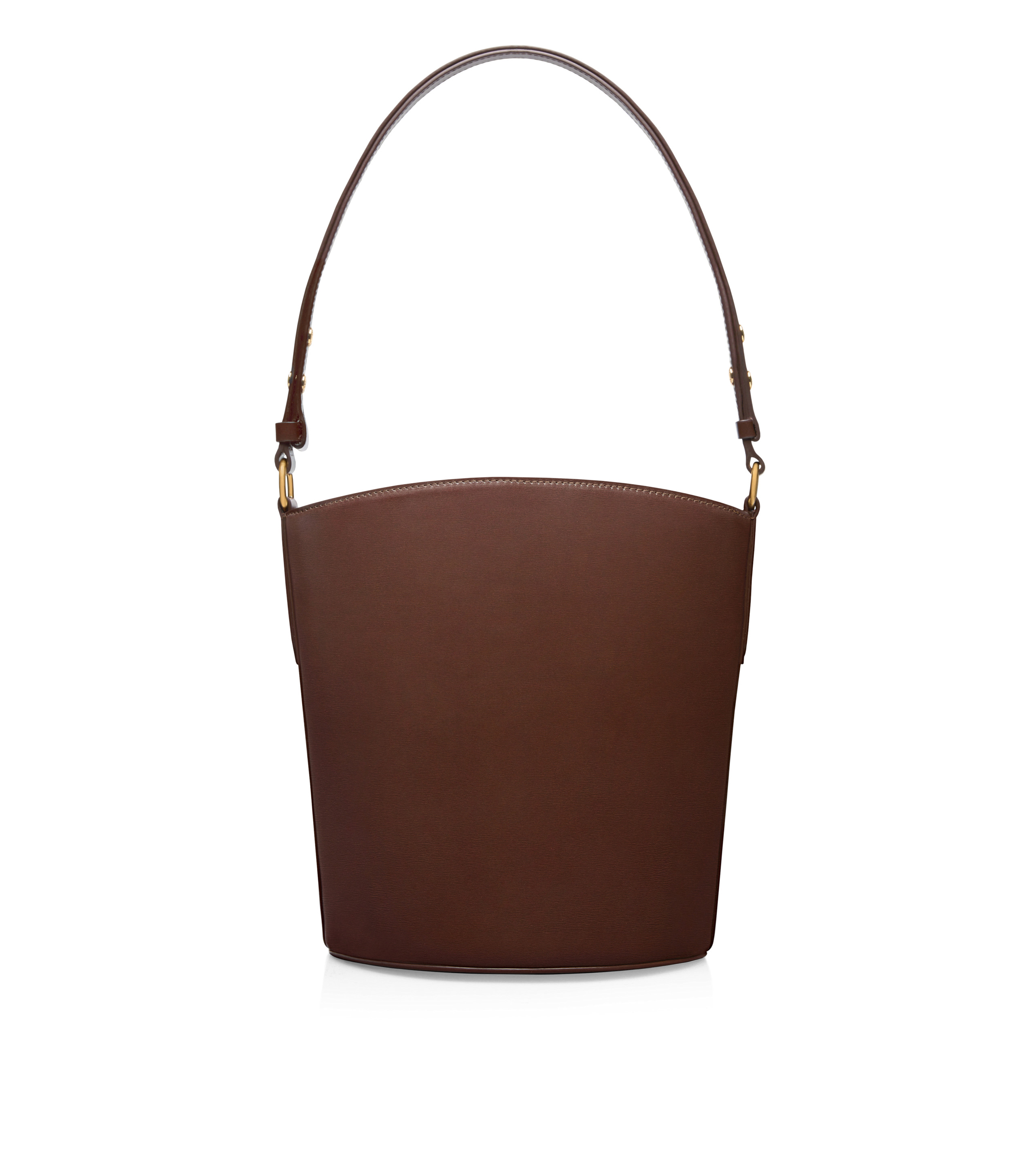 PALMELLATO-EFFECT LEATHER WHITNEY MEDIUM BUCKET BAG - 3