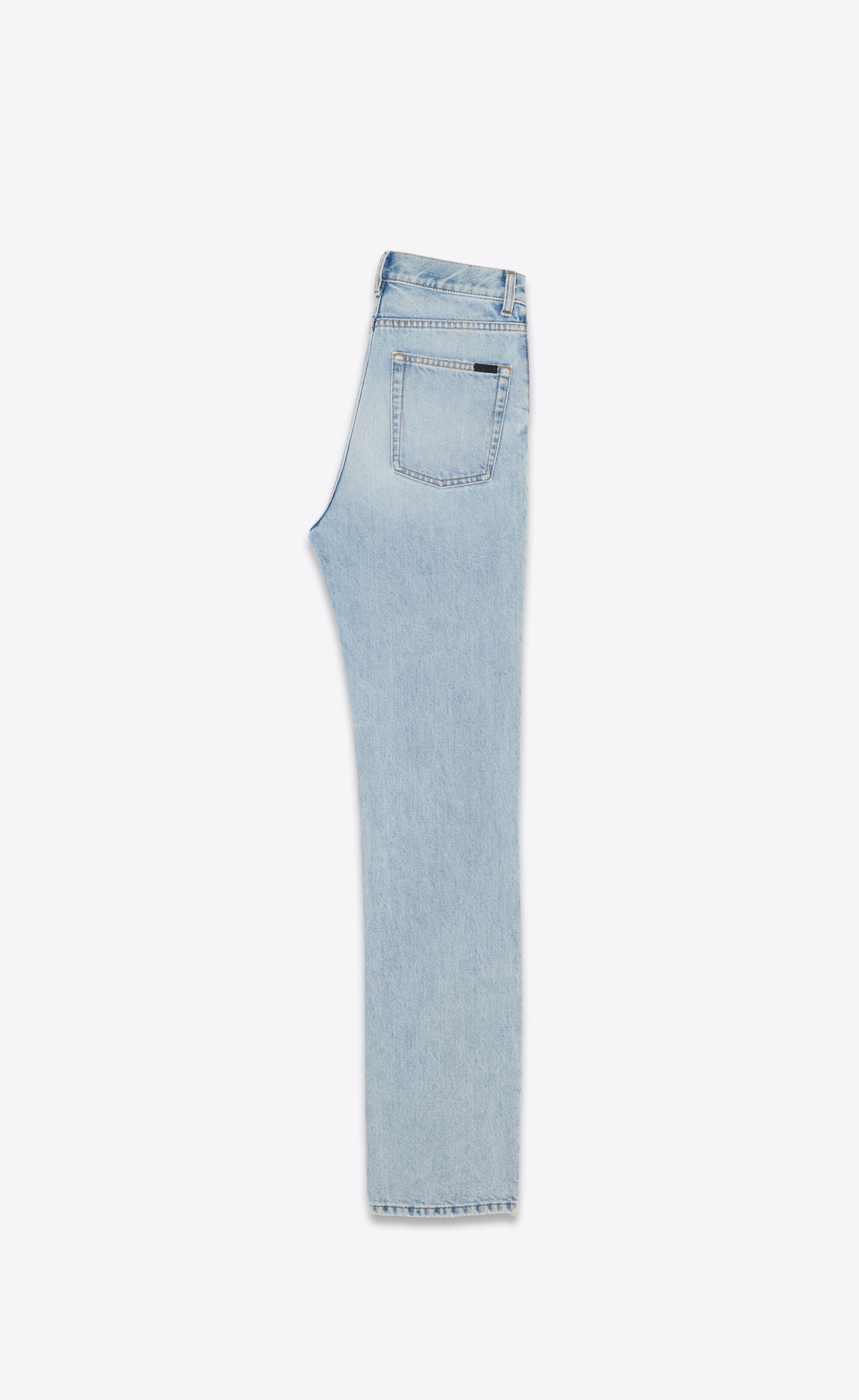 janice jeans in clear sky blue denim - 3