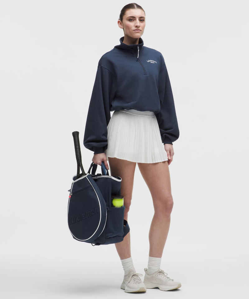 Cotton Terry Tennis Half Zip *Deuce 2