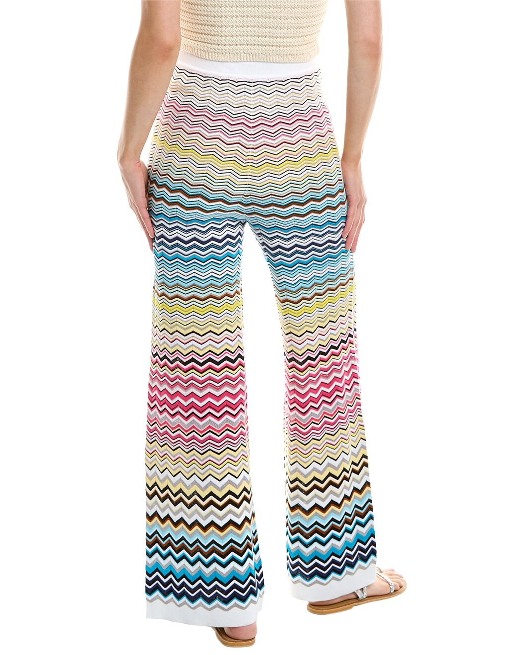 Missoni Flared Zig-Zag Trousers - 2