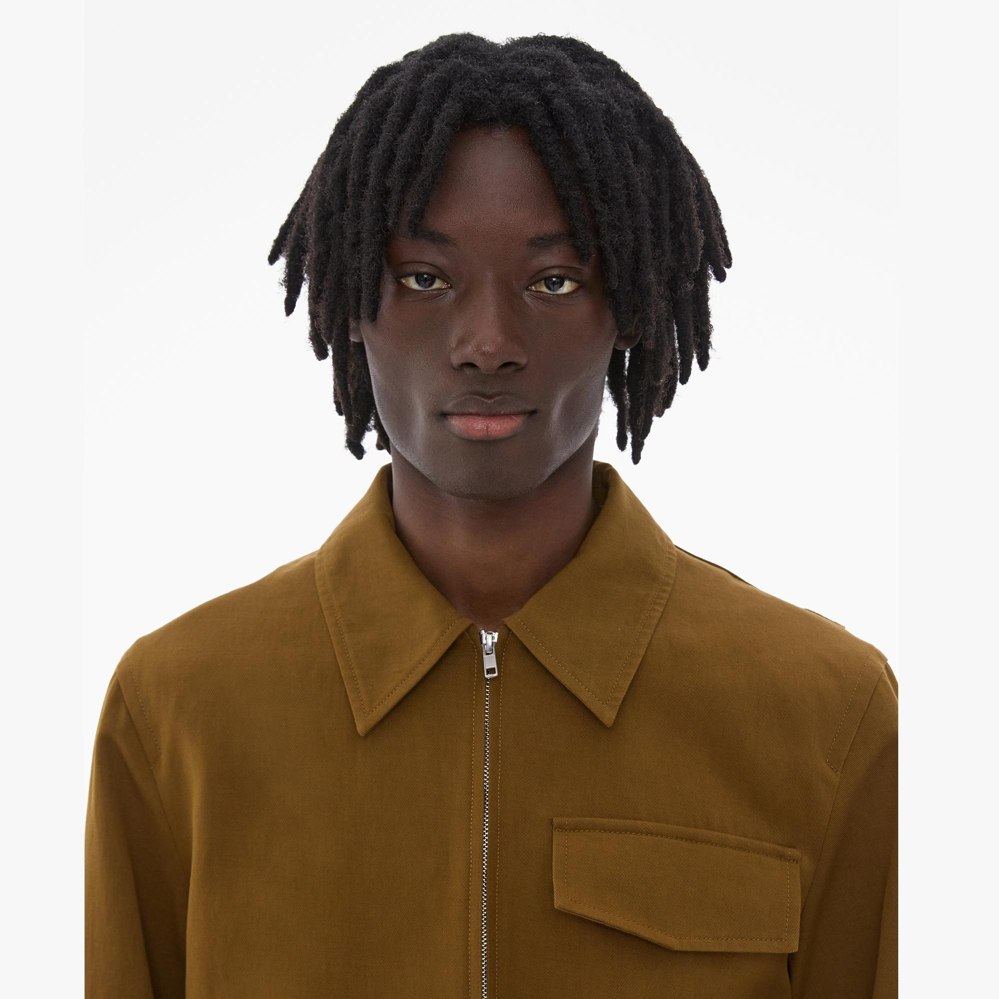 COTTON TWILL COACH JACKET - 7