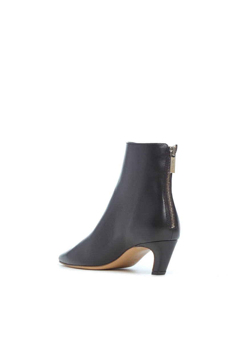 GABRIELA HEARST Clayton Ankle Boot in Black Nappa Leather outlook