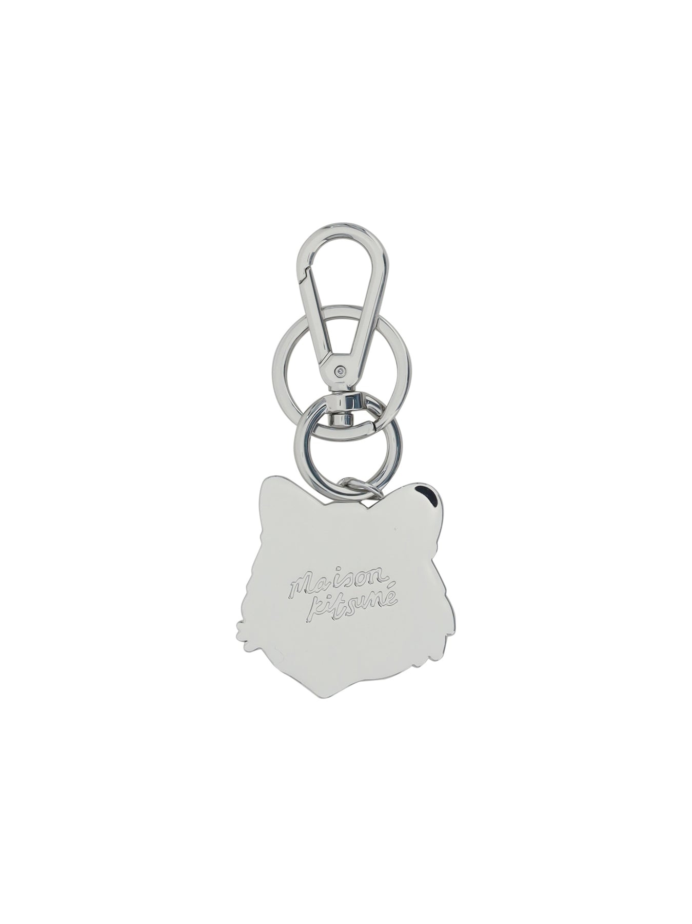 Maison Kitsuné FOX HEAD METAL KEYRING | wananluxury | REVERSIBLE