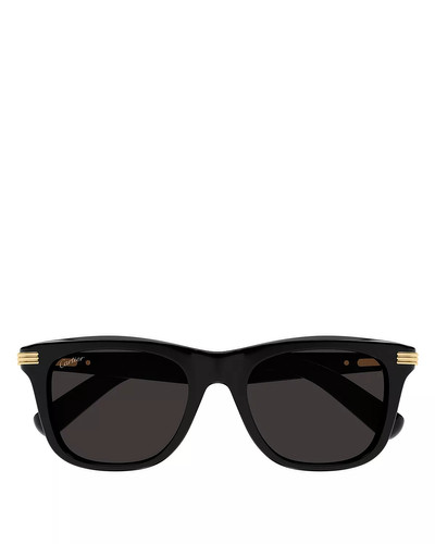 Cartier Première Square Sunglasses, 53mm outlook