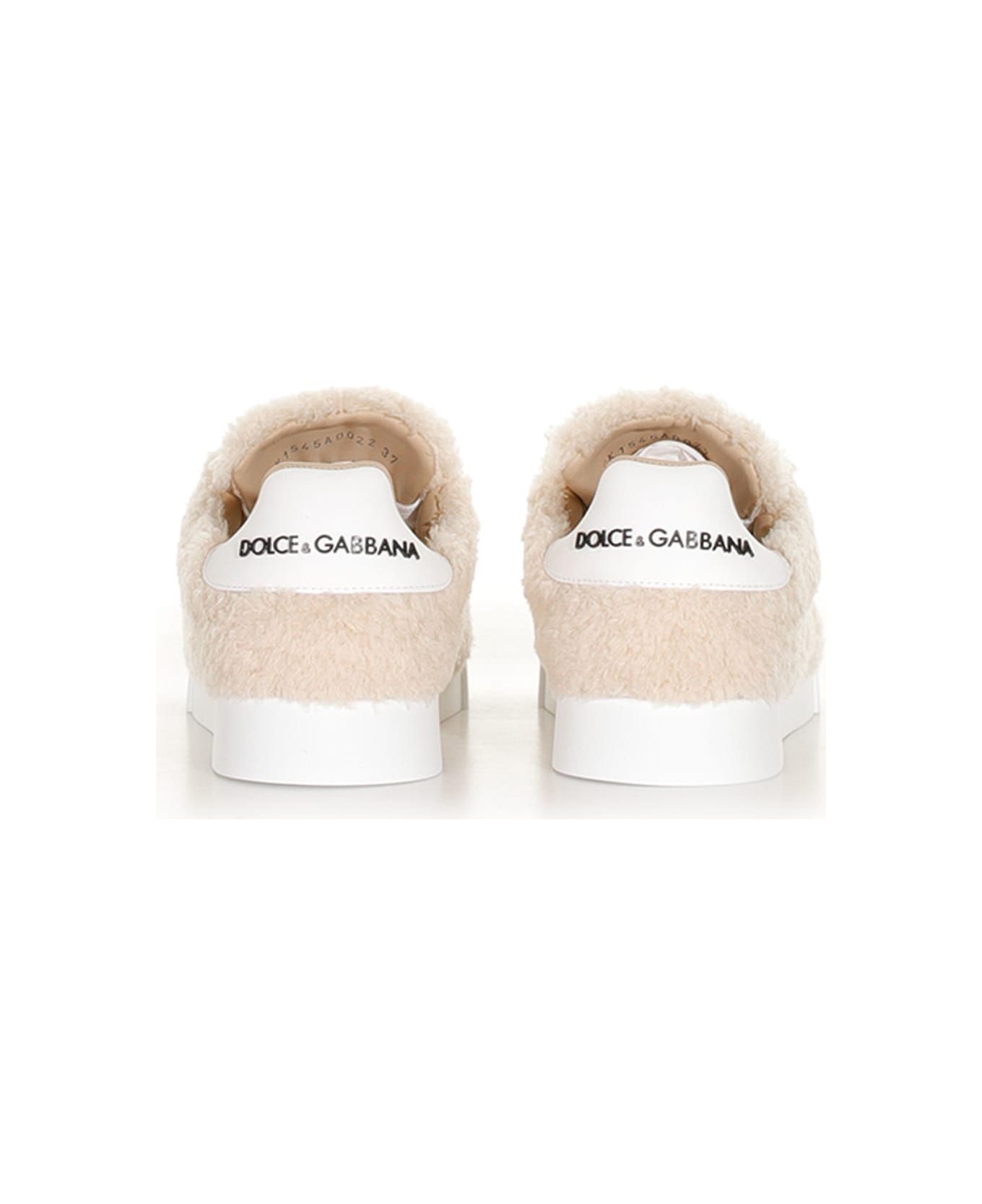 Fur Coated Logo Sneakers - 3