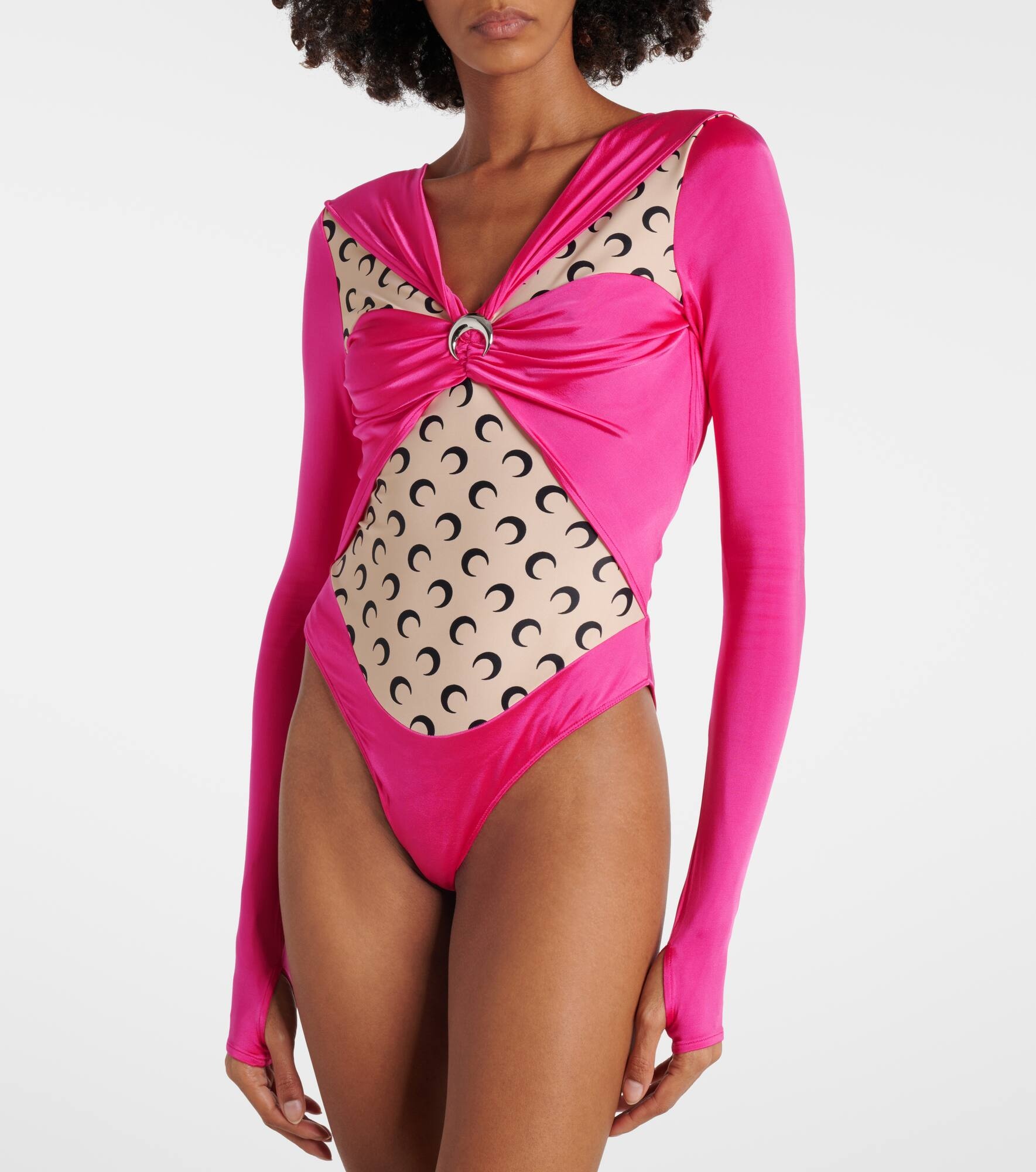 Regenerated jersey bodysuit - 3