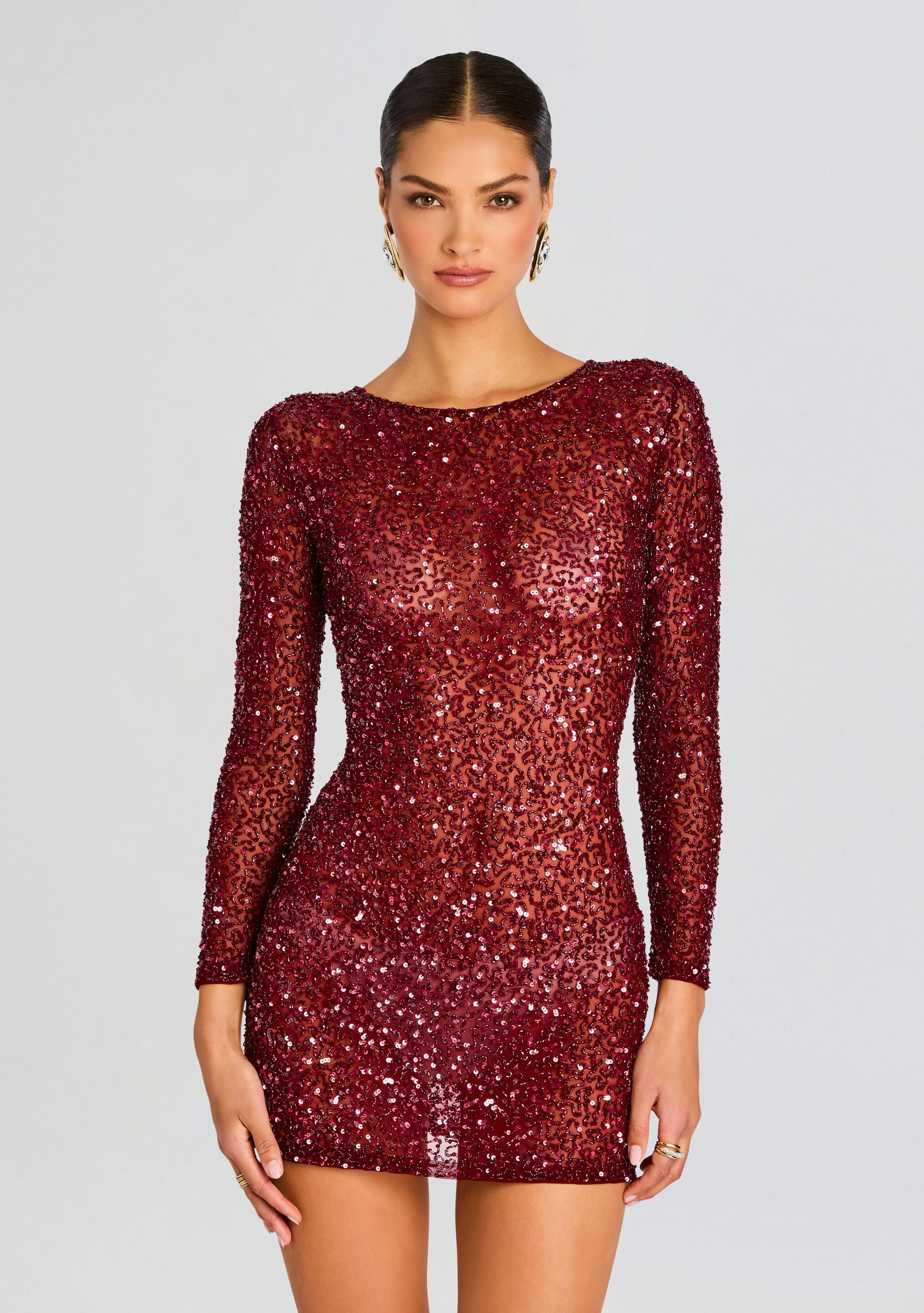 EMANI SEQUIN DRESS - 5