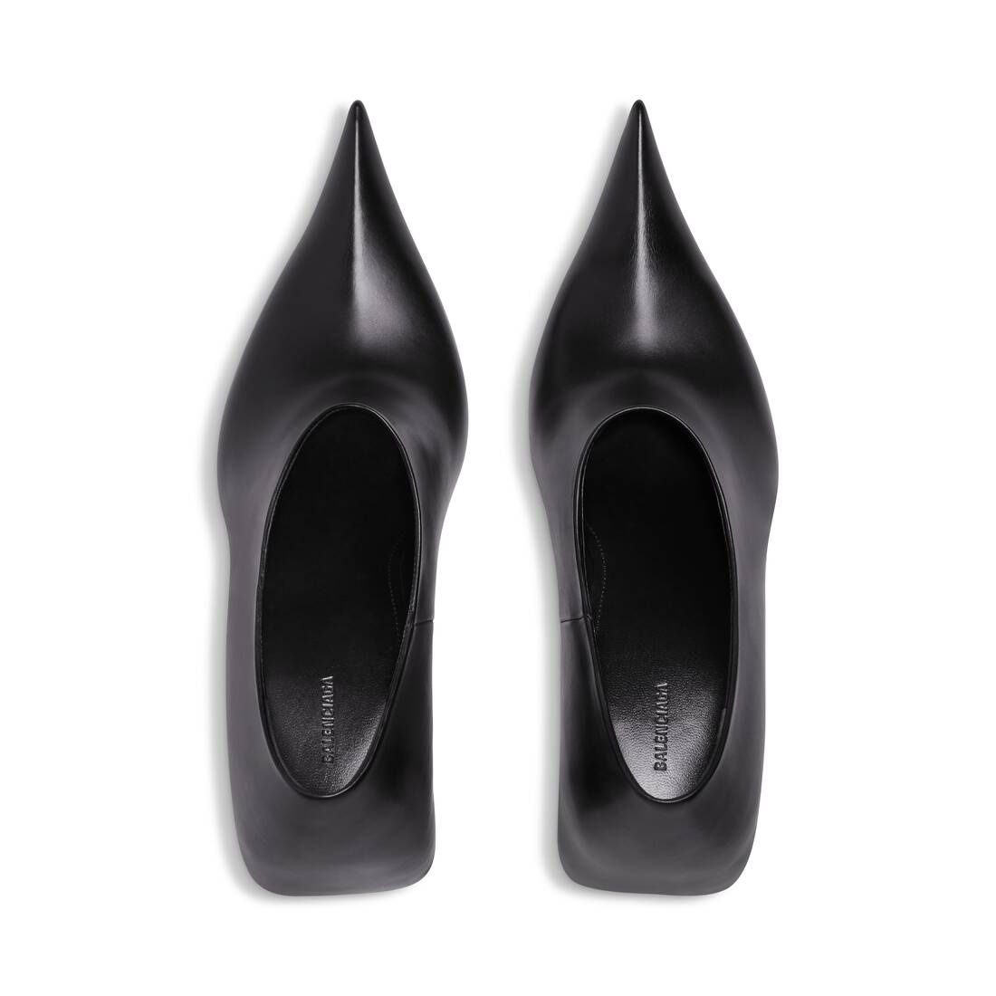 Women's Hourglass 100mm Pump in Black - 6