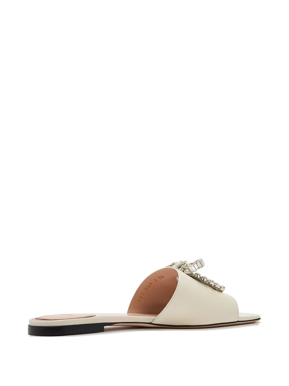 Adamantine crystal-embellished sandals - 3