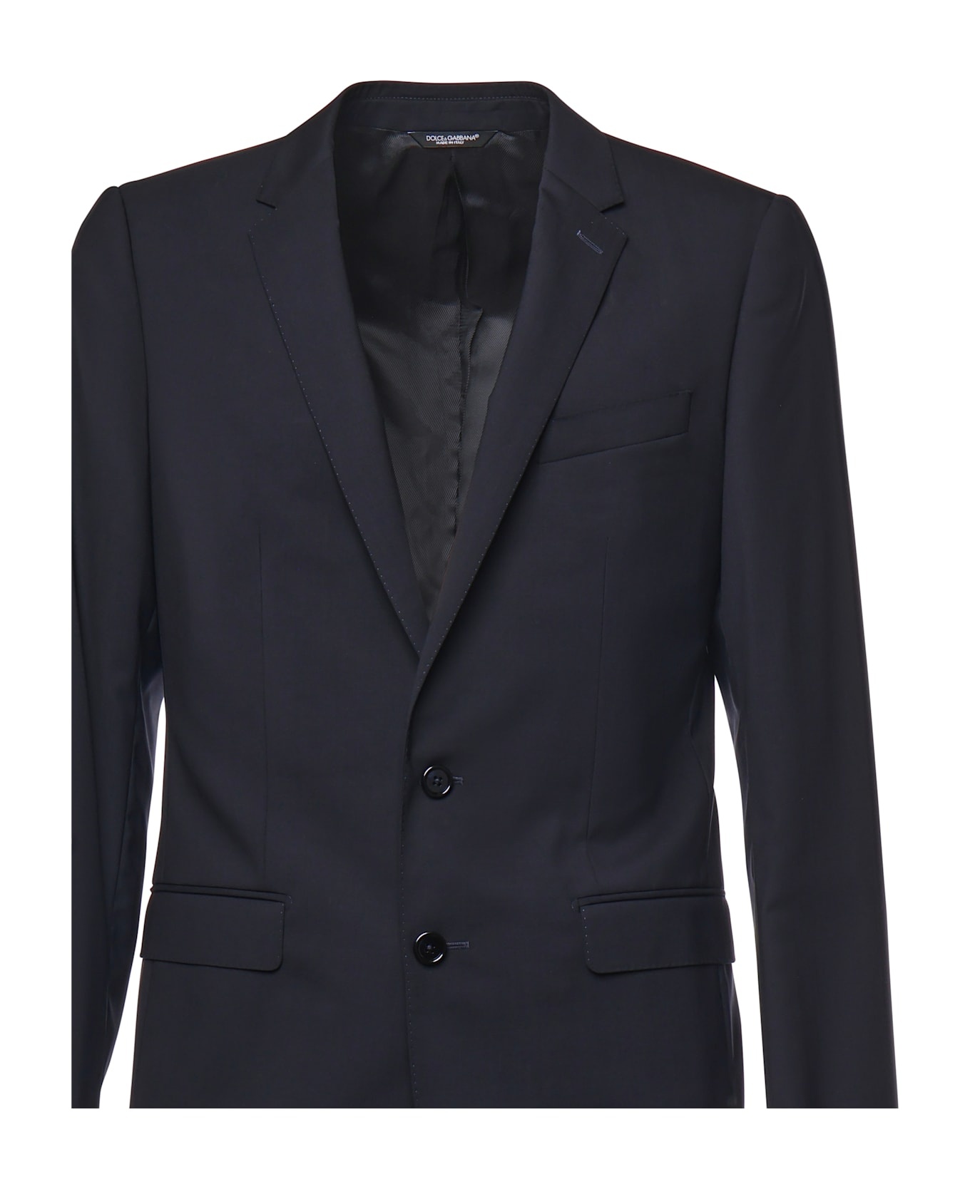 Single-breasted Wool Suit - 4