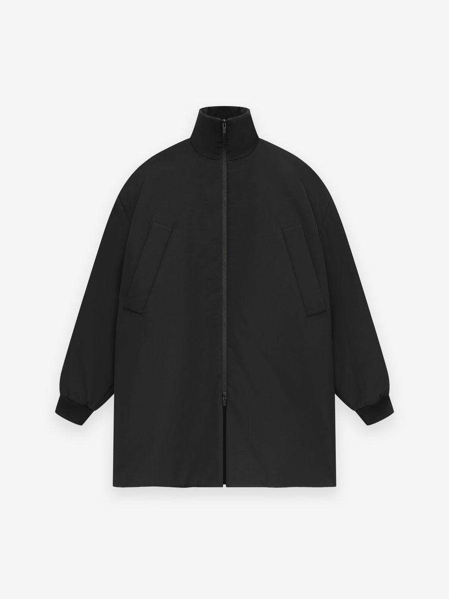 Weighted Twill Filled Car Coat - 1