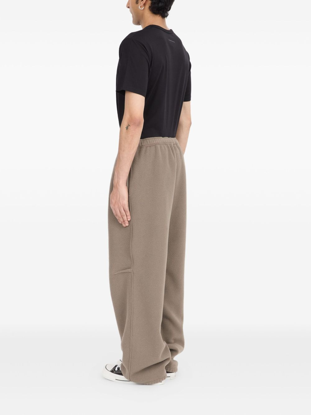 fleece track pants - 4