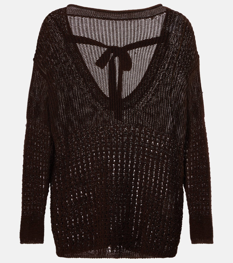 Paggi cotton-blend sweater - 1