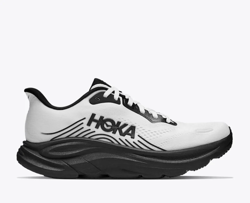 Women's Clifton 11 Shoes in White/Black - 1