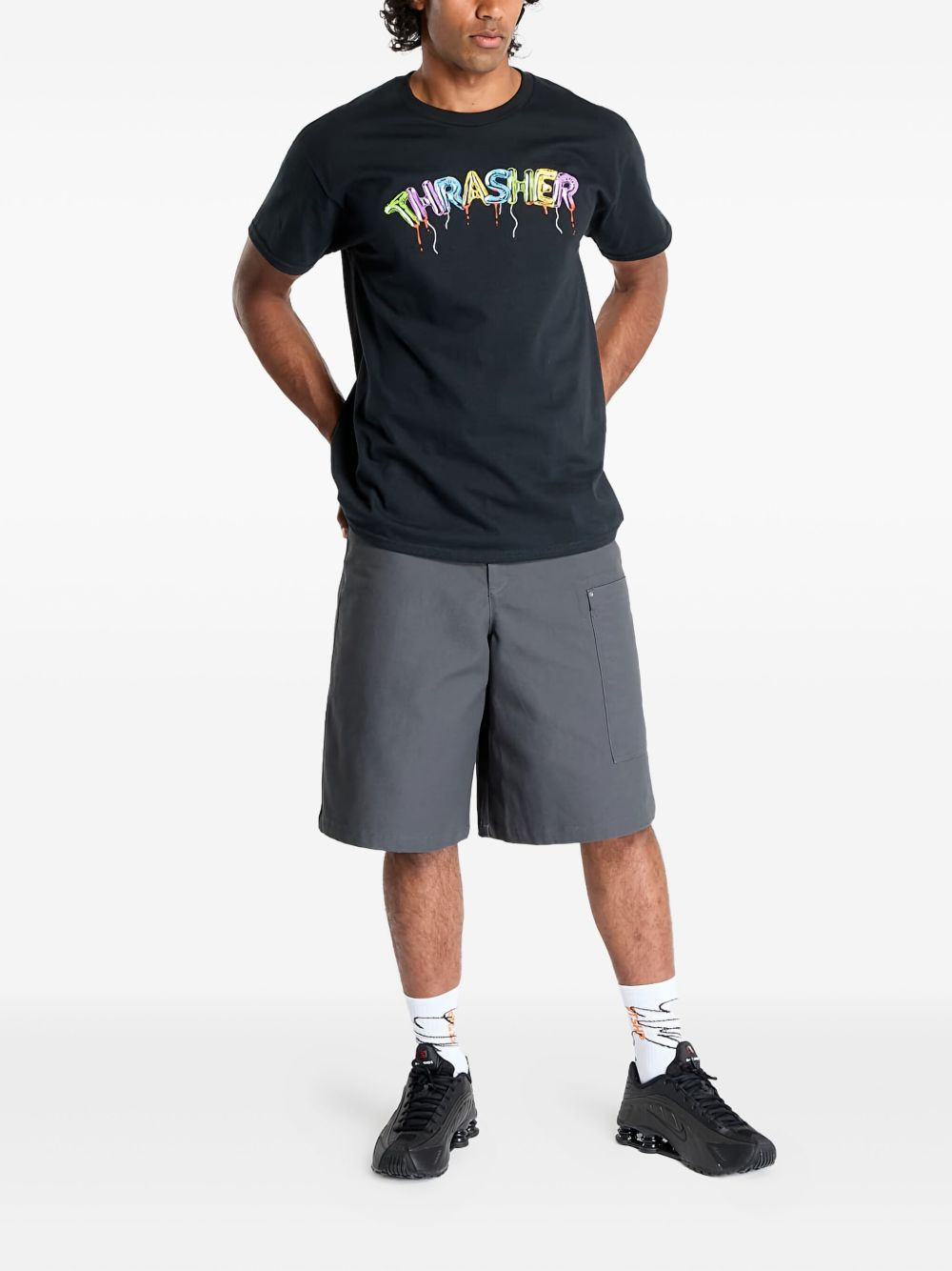 canvas pocket shorts - 2