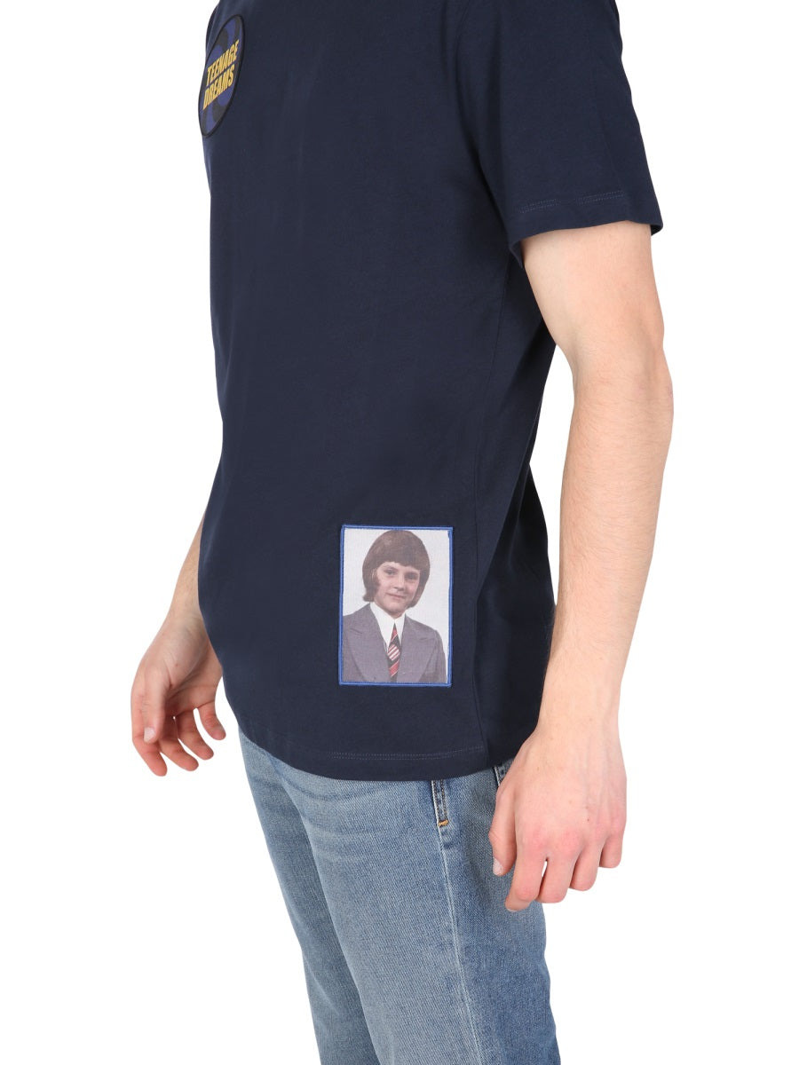 Raf Simons Men Crew Neck T-Shirt - 4