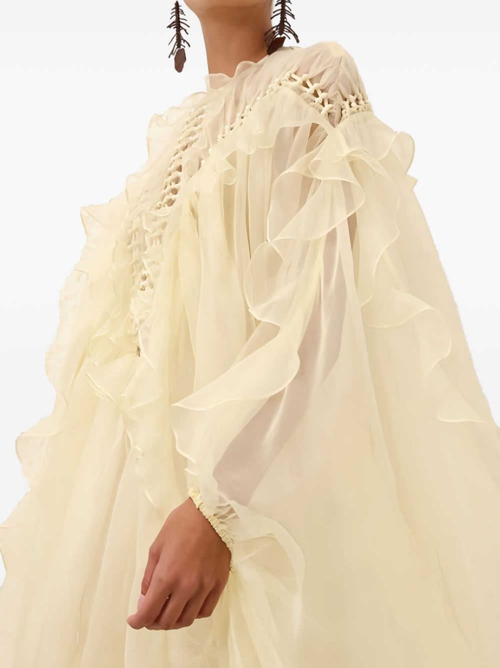 Billow asymmetric dress - 4