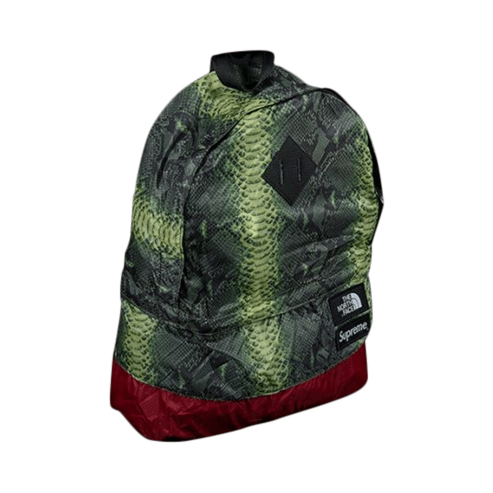Supreme x The North Face Snakeskin Light Weight Day Pack 'Green' - 1
