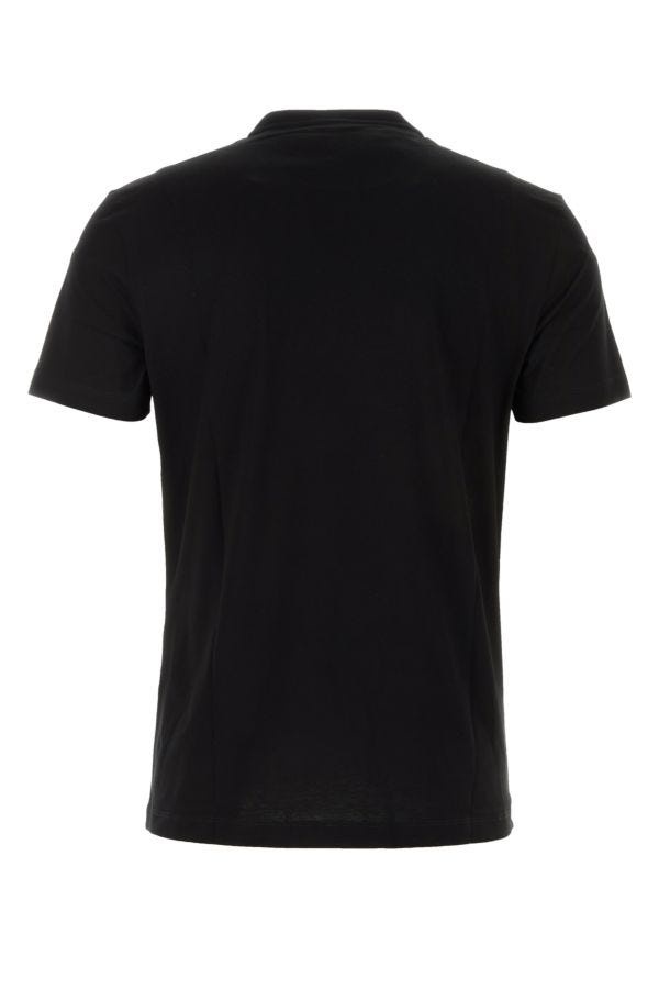 Black cotton t-shirt - 2