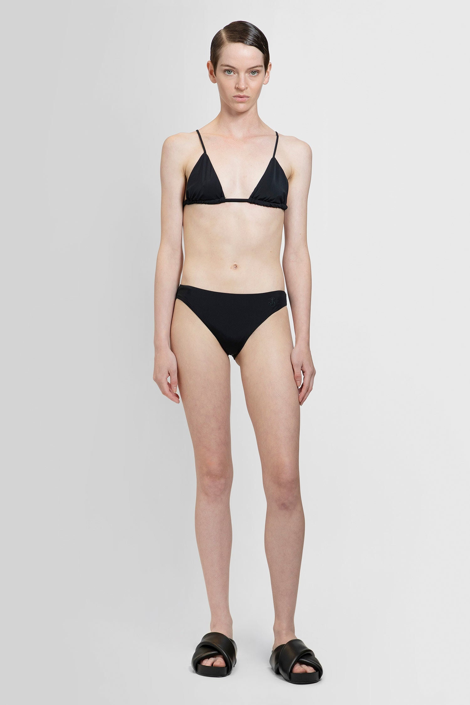 Jil Sander JIL SANDER WOMAN BLACK SWIMWEAR | antonioli