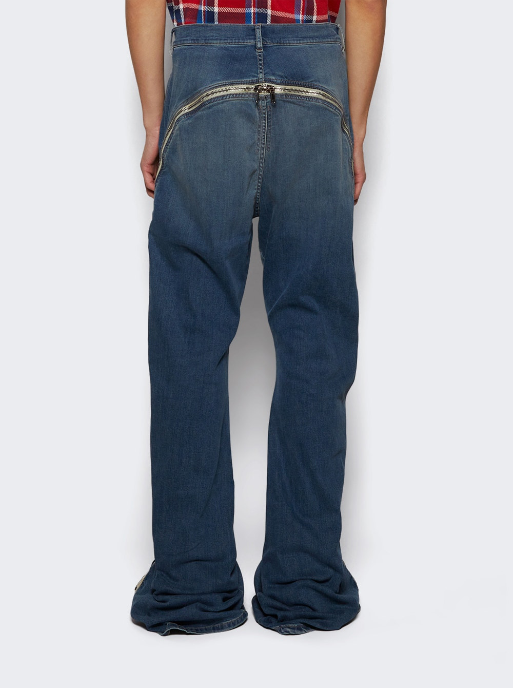 Bolan Banana Denim Pants Washed Indigo - 4