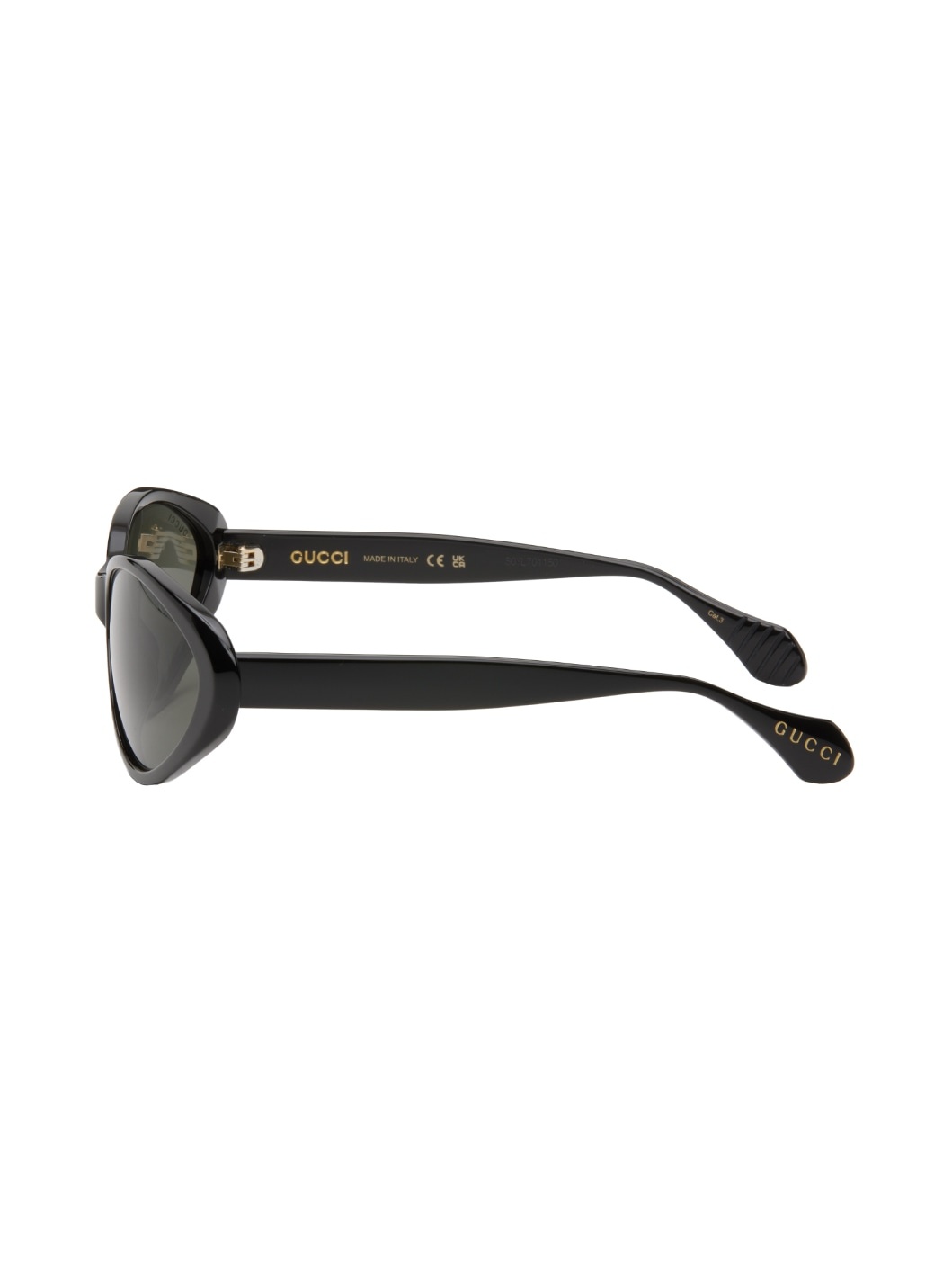 Black Cat Eye Sunglasses - 3