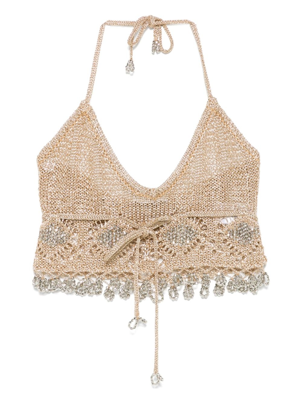 open-knit top - 1