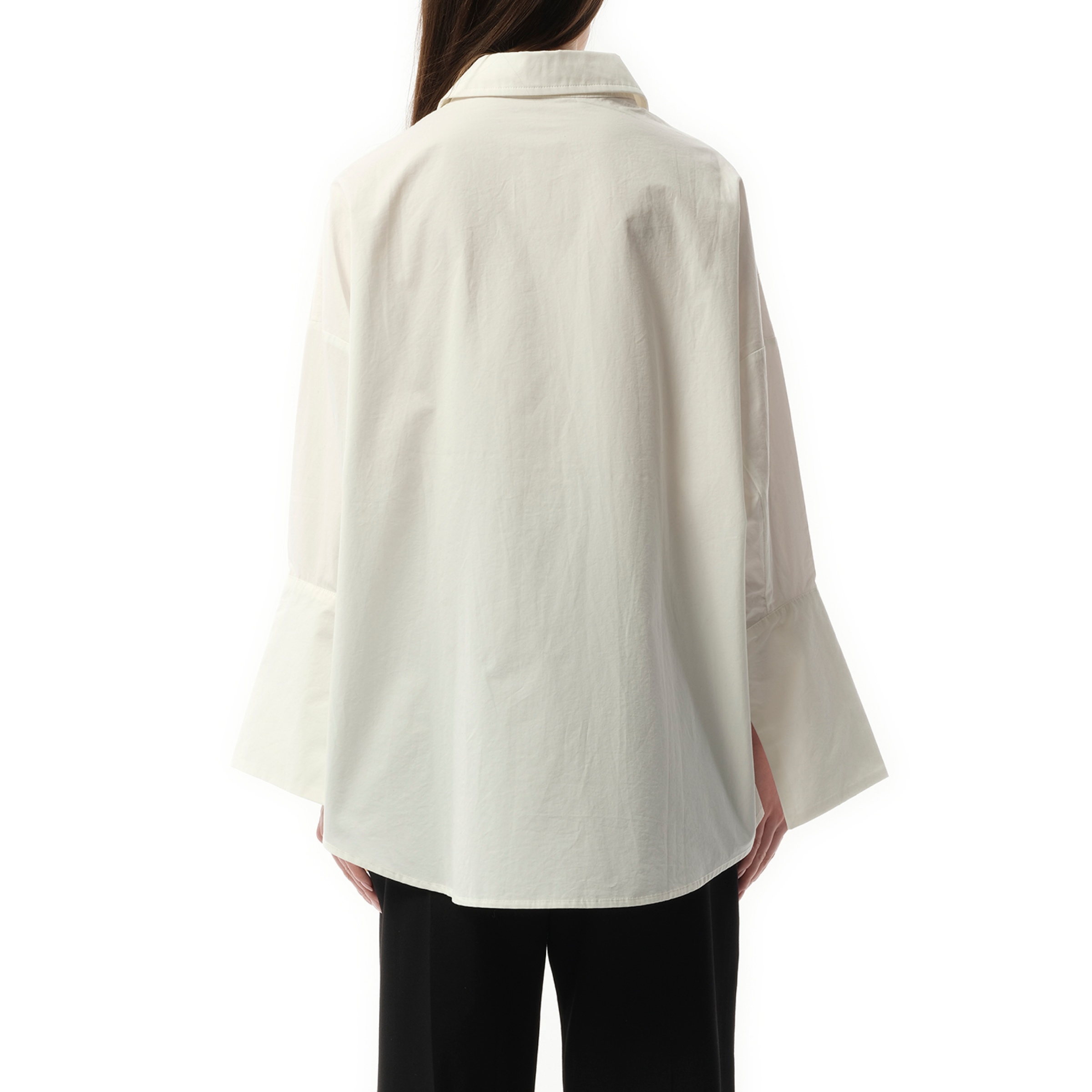 Oversized Shirt in White - 6