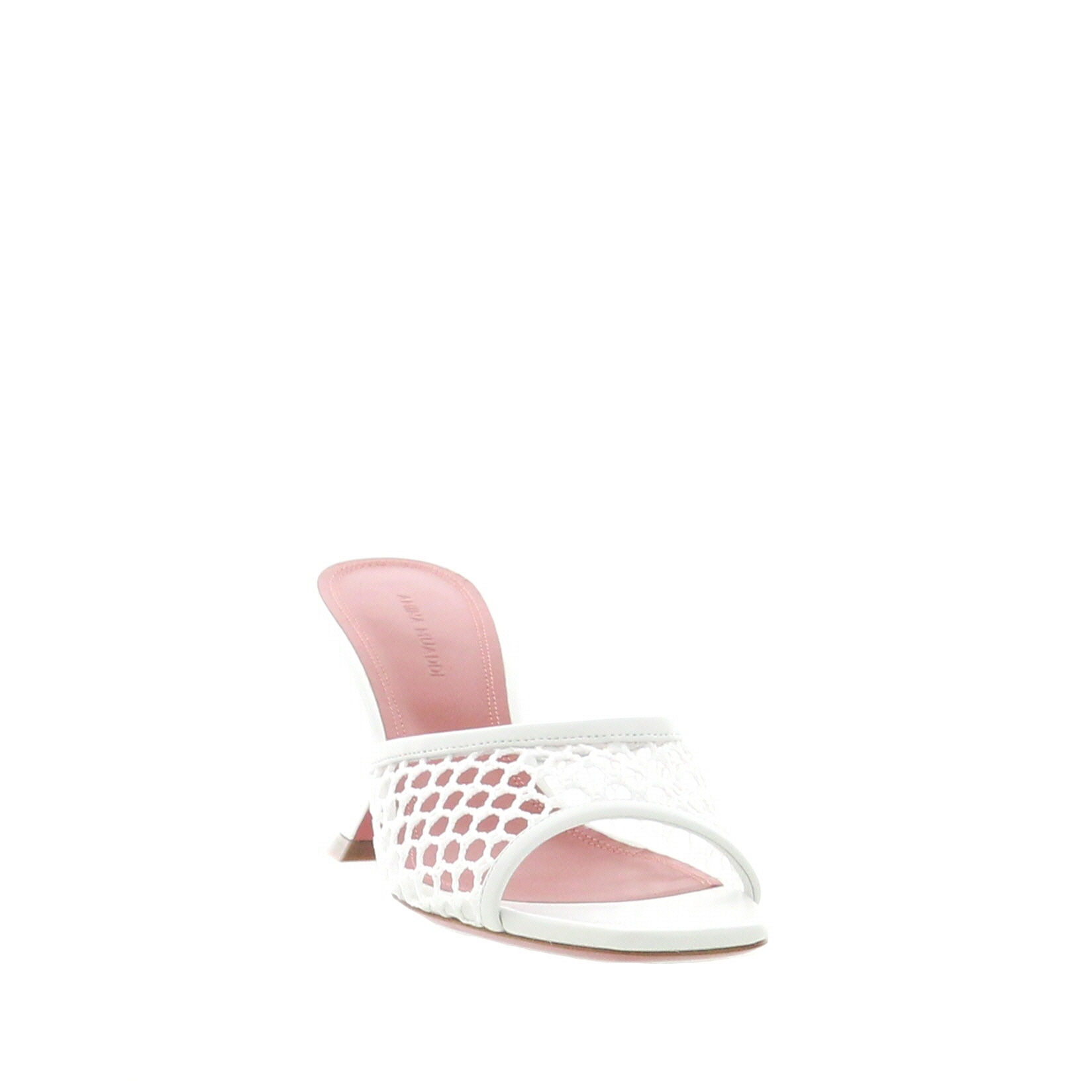 Amina Muaddi – Lupita 70 – Net White - 2