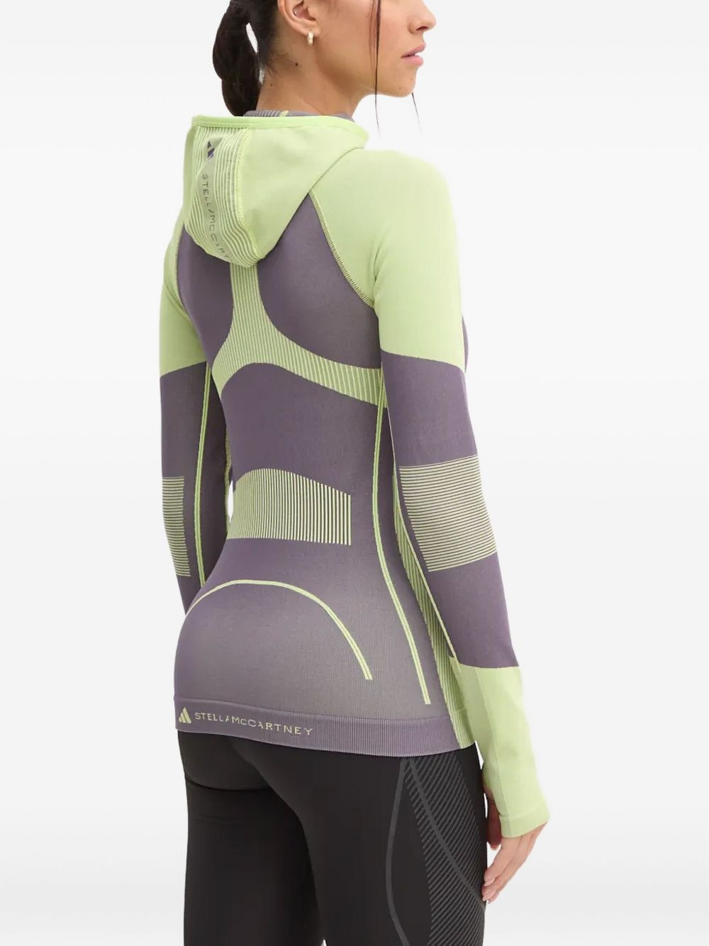 hooded seamless top - 4