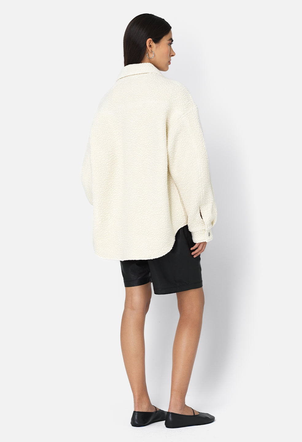 HUDSON FLEECE COAT - 5