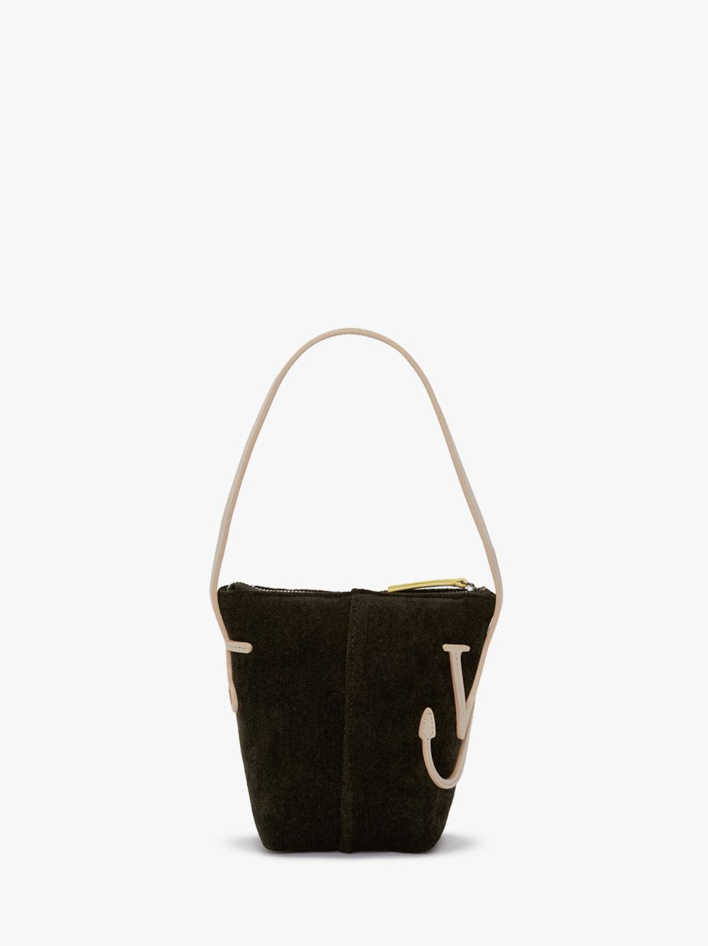 MINI ANCHOR HOBO - CHENILLE TOP HANDLE BAG - 4