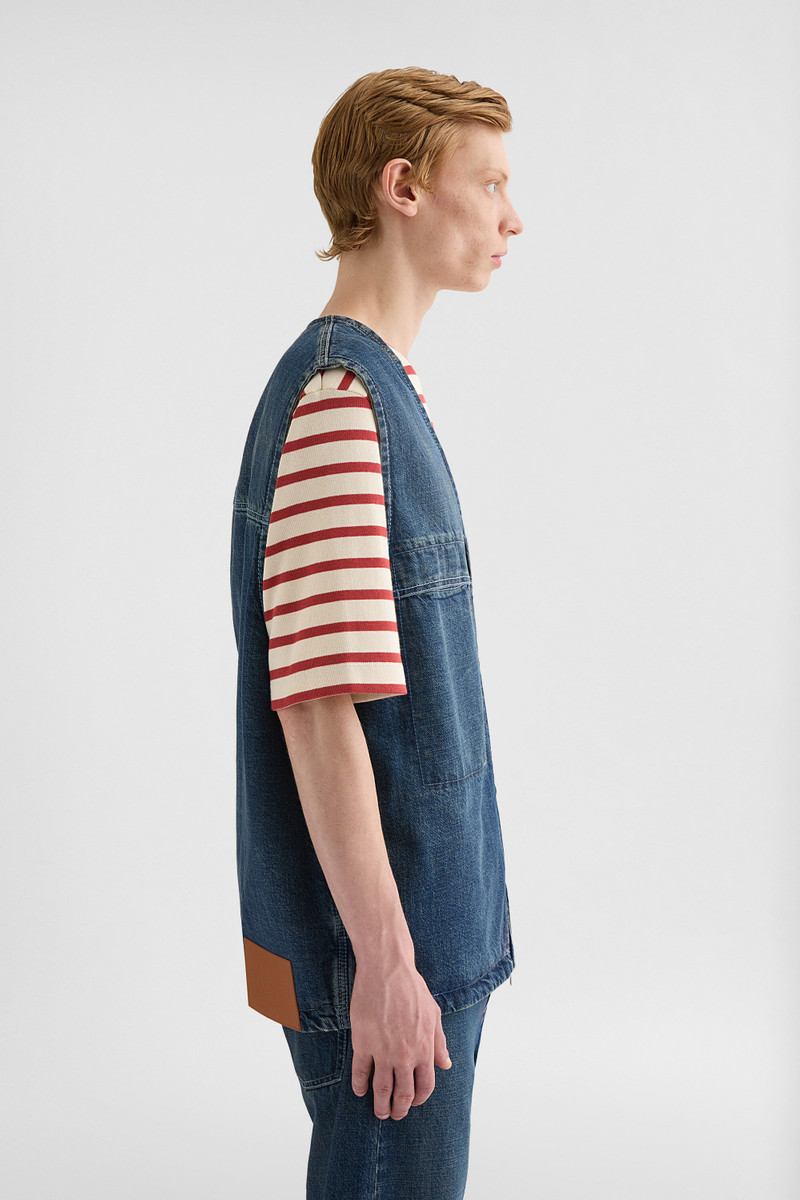 Denim Padded Vest 3