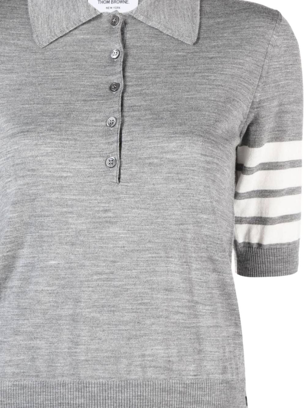4-Bar short-sleeve polo shirt - 2