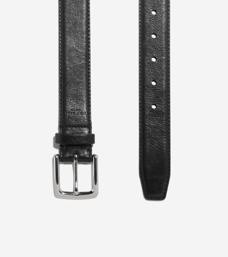 COLE HAAN Men's 35MM Double Edge Stitch Detail Belt outlook
