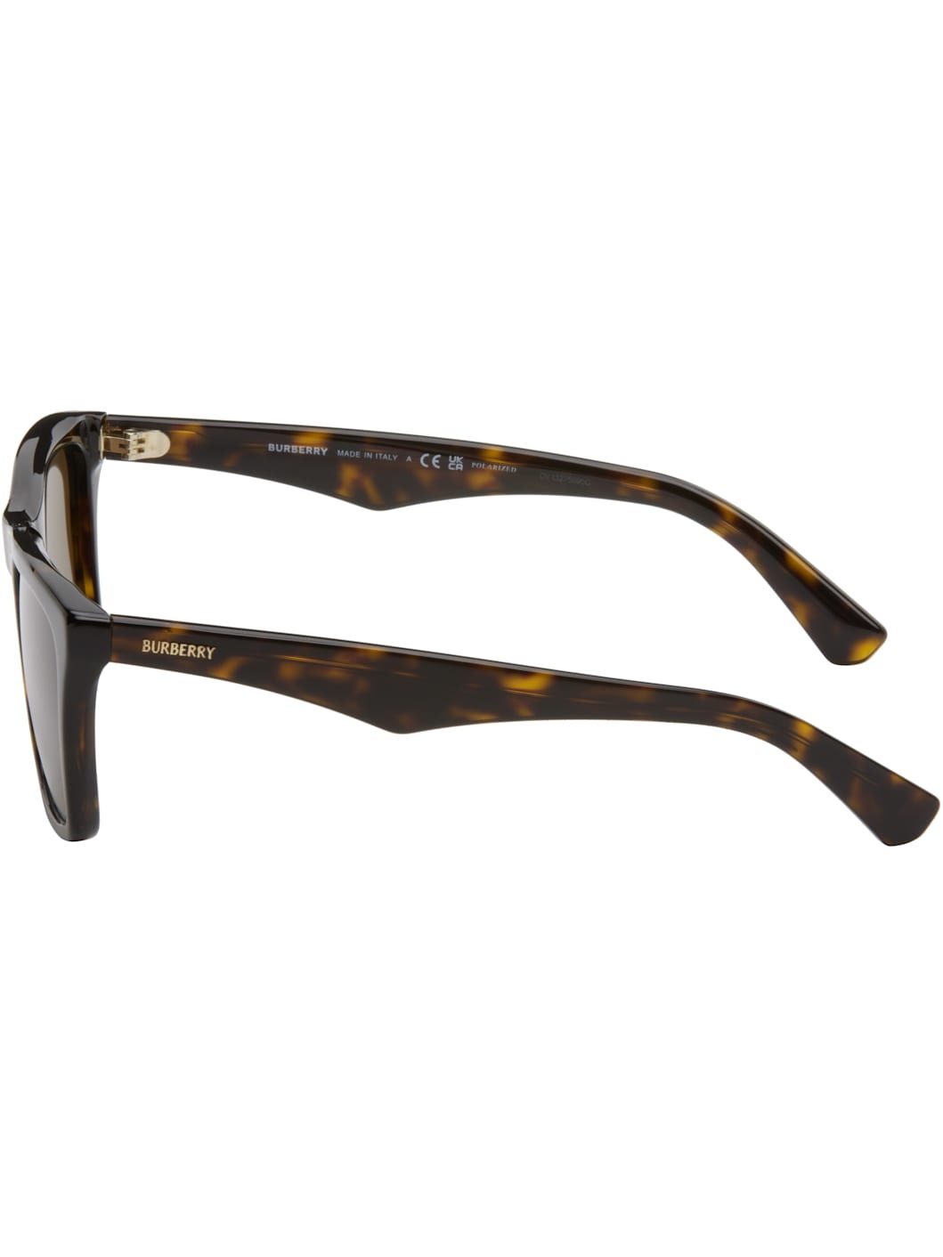 Brown Code Square Sunglasses - 6