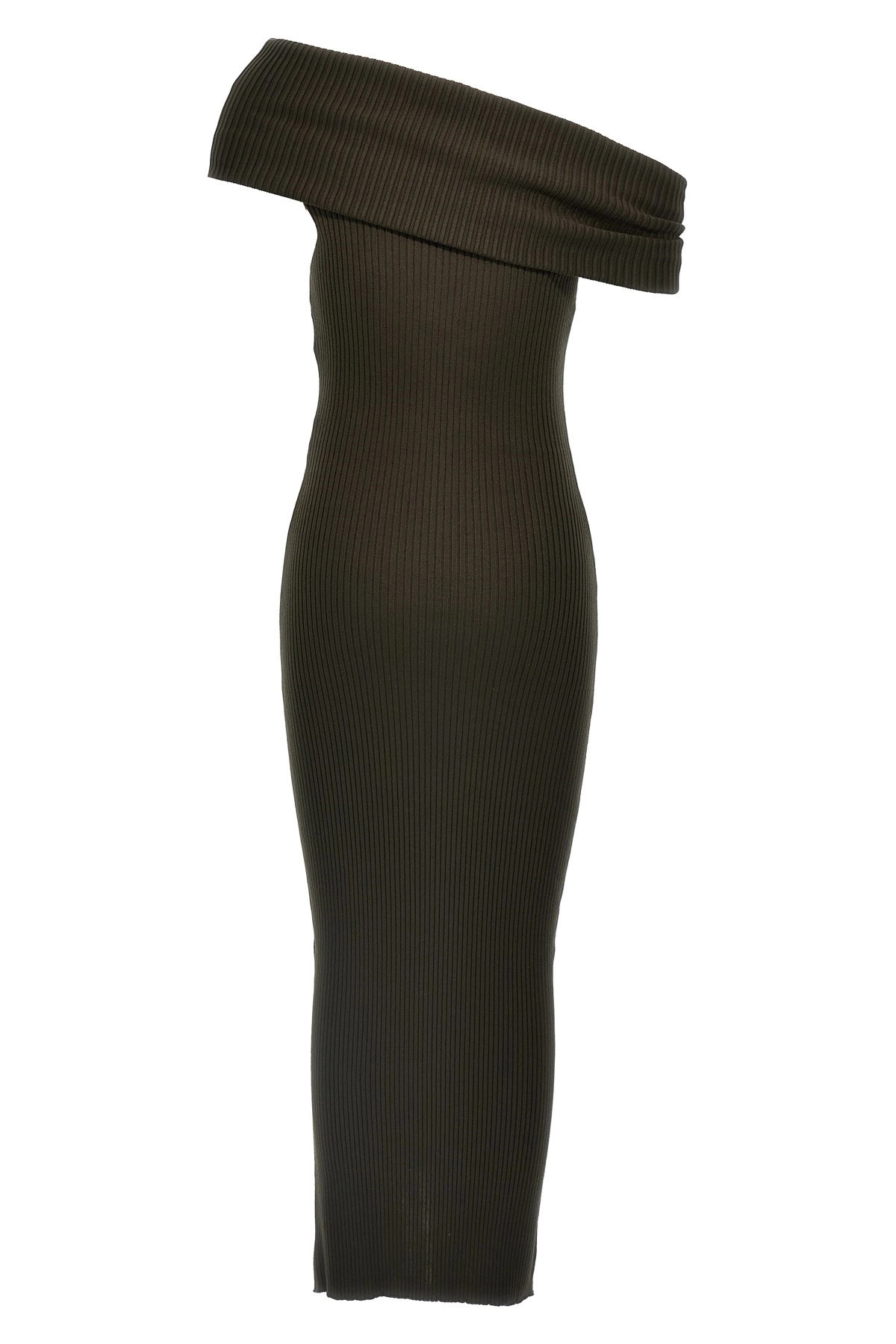 'Twist Rib Knit Long' dress - 3