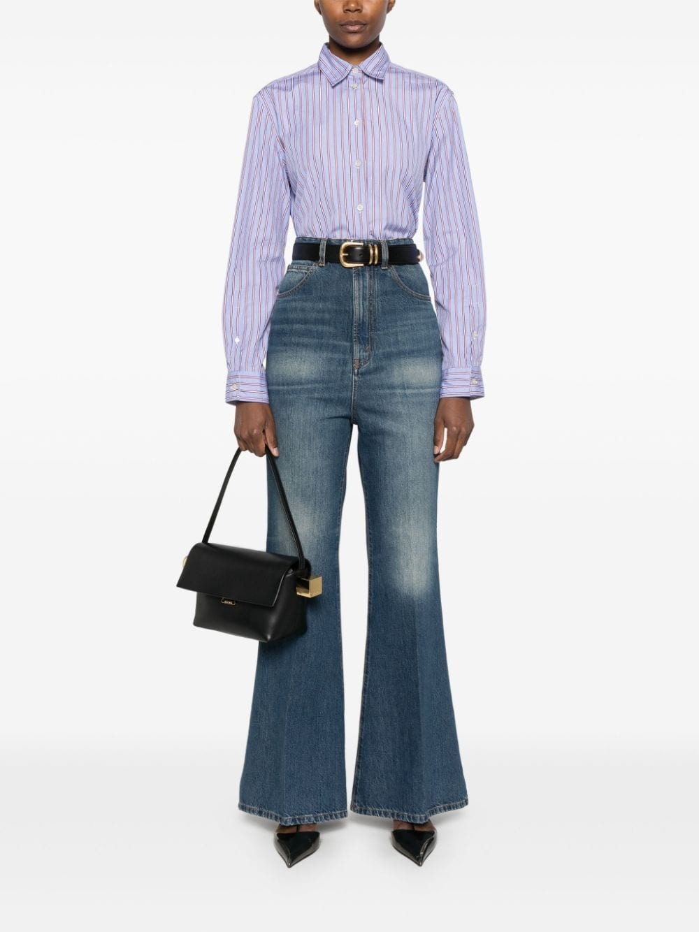 wide-leg jeans - 2