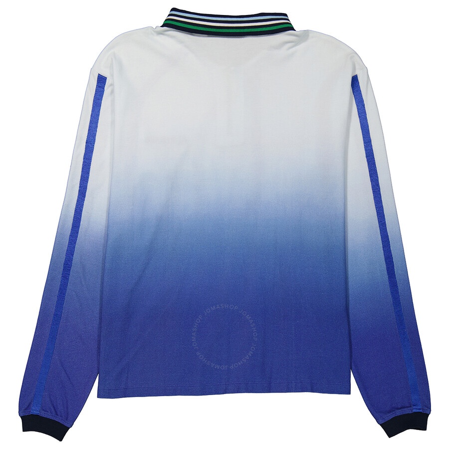 Ahluwalia Ahluwalia Expression Long-Sleeve Cotton Polo Shirt