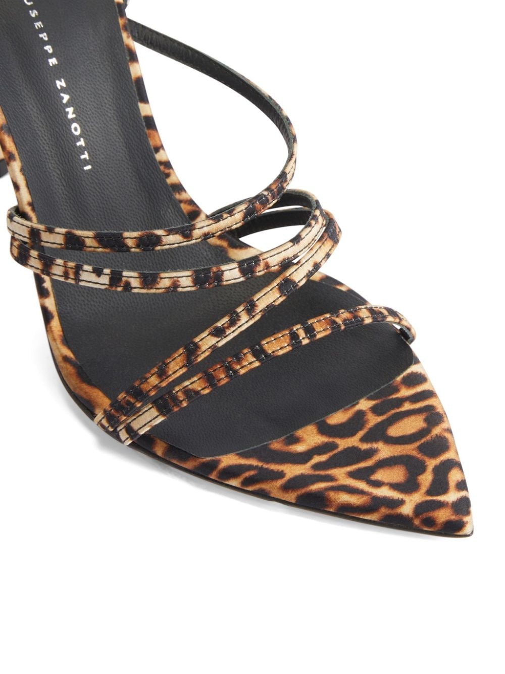 Intriigo Claire 90mm animal-print sandals - 4
