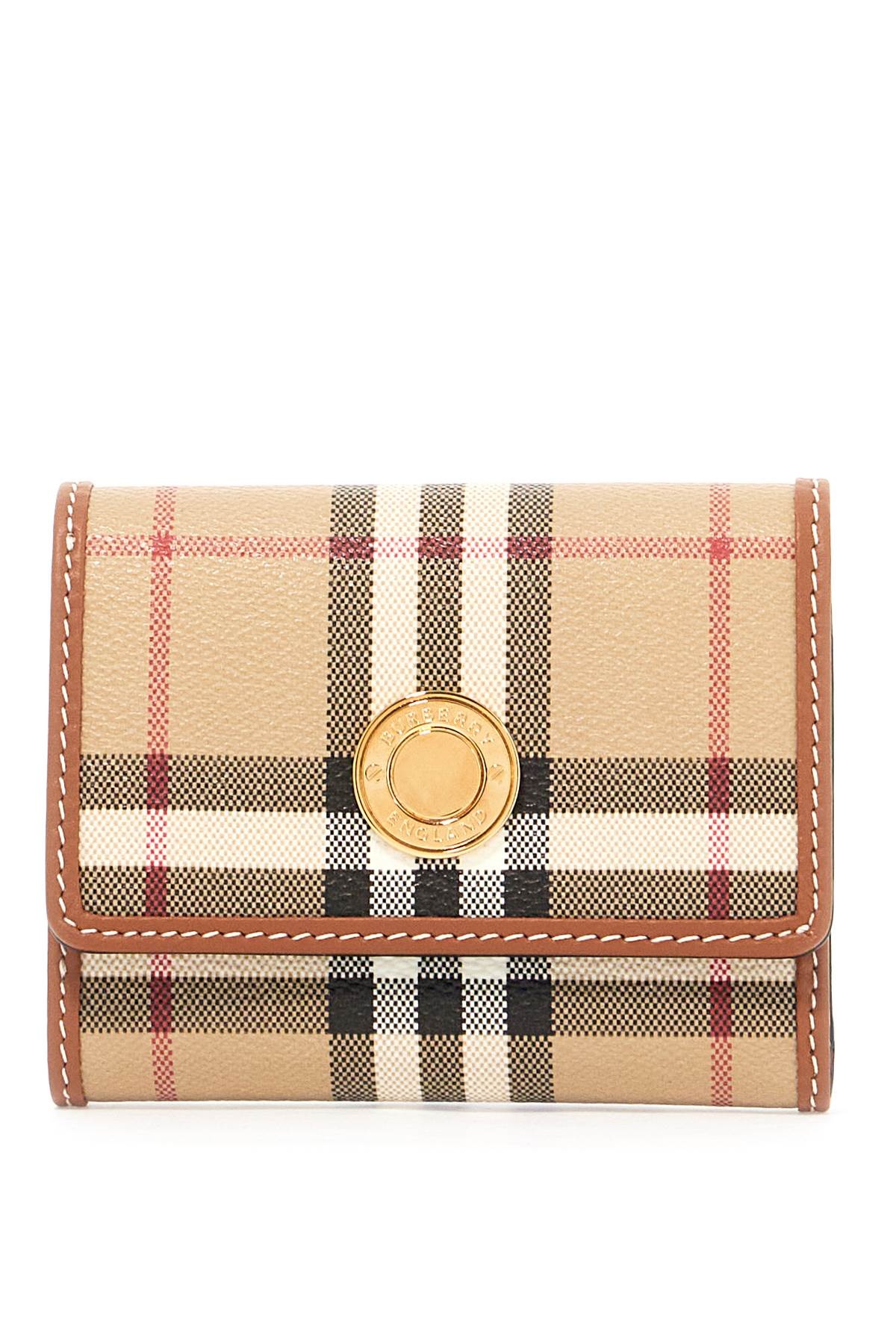 Burberry Book Wallet In Faux Leather Women - 1