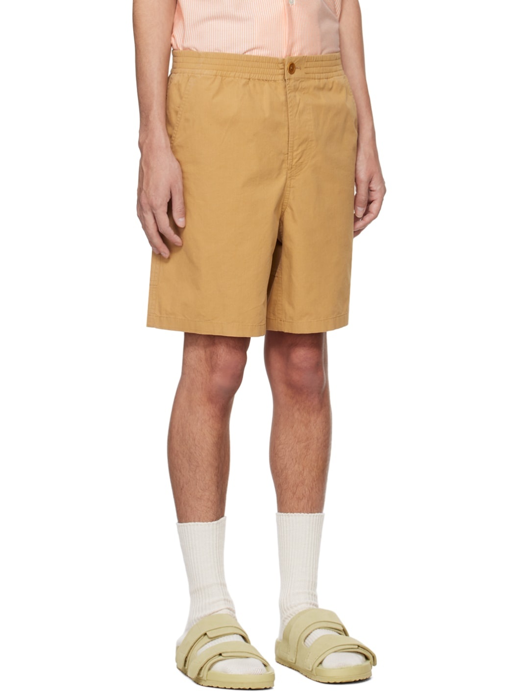 Beige Norris Shorts - 2