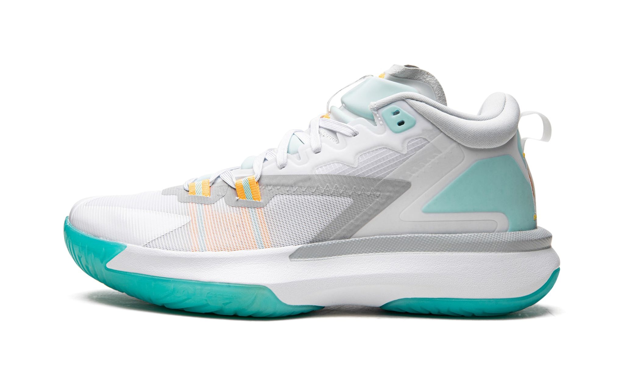 Zion 1 "White / Dynamic Turquoise" - 1