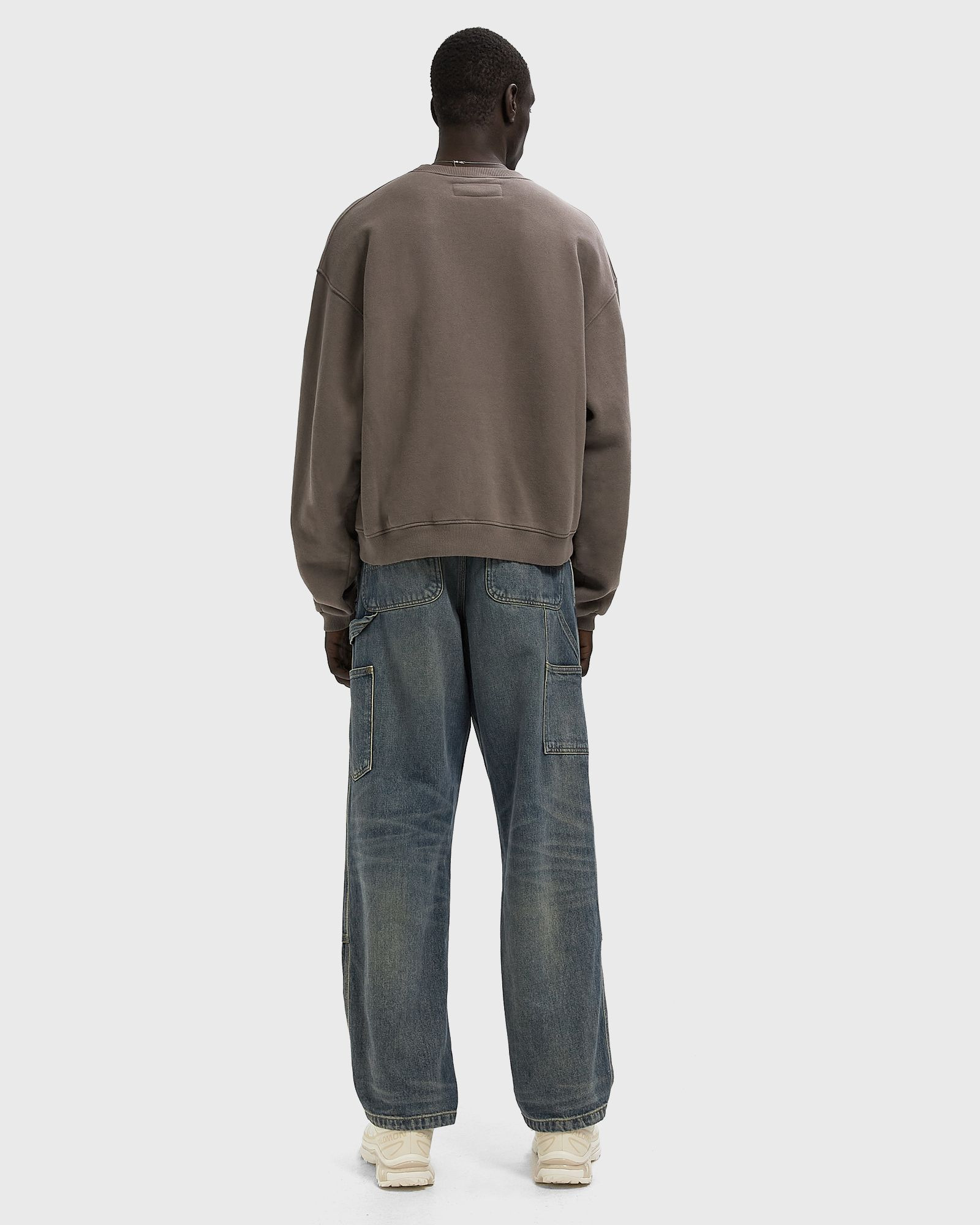 ERL SCRIPT CREWNECK SWEATER KNIT - 3