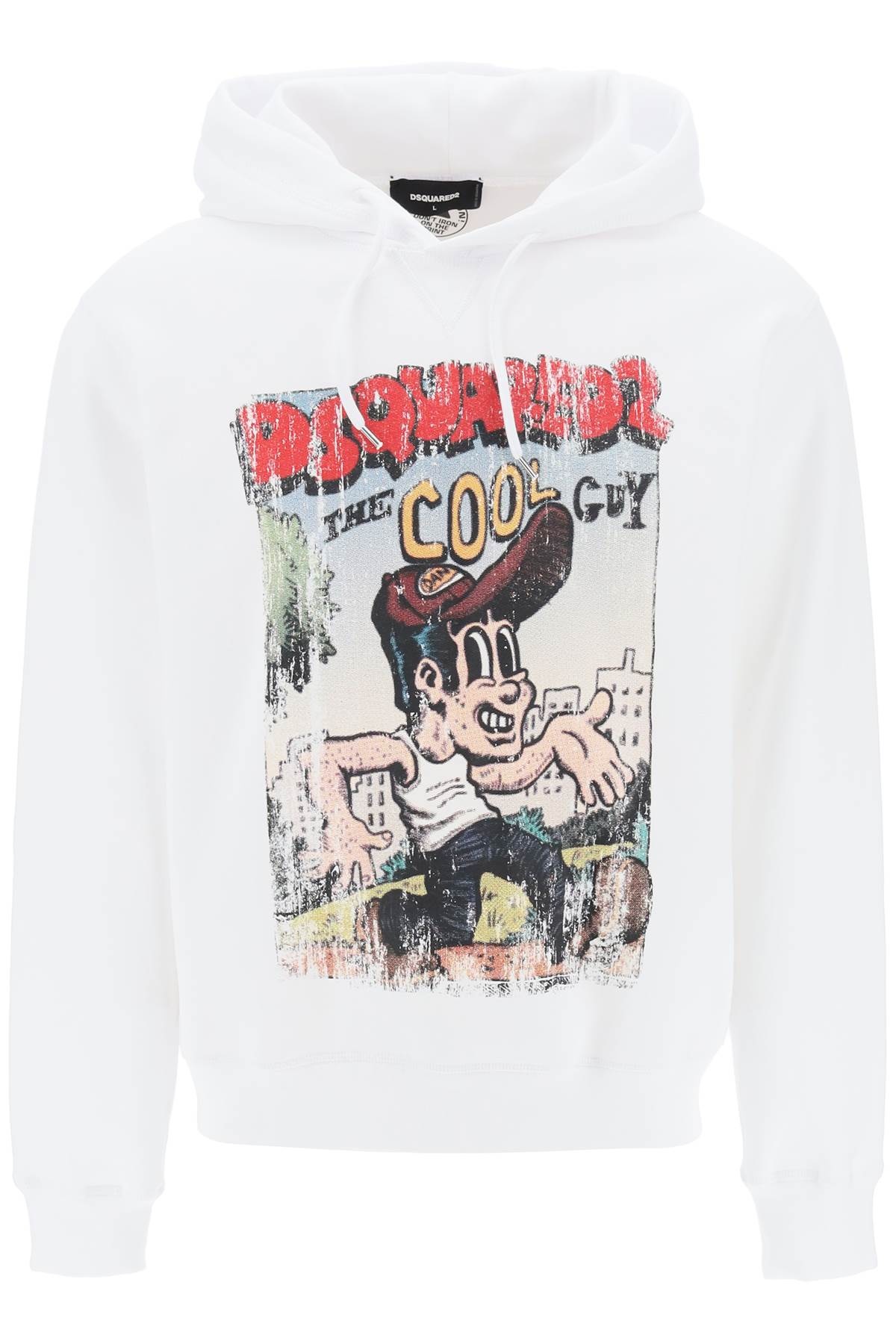 Dsquared2 Hoodie With Graphic Print Men - 1